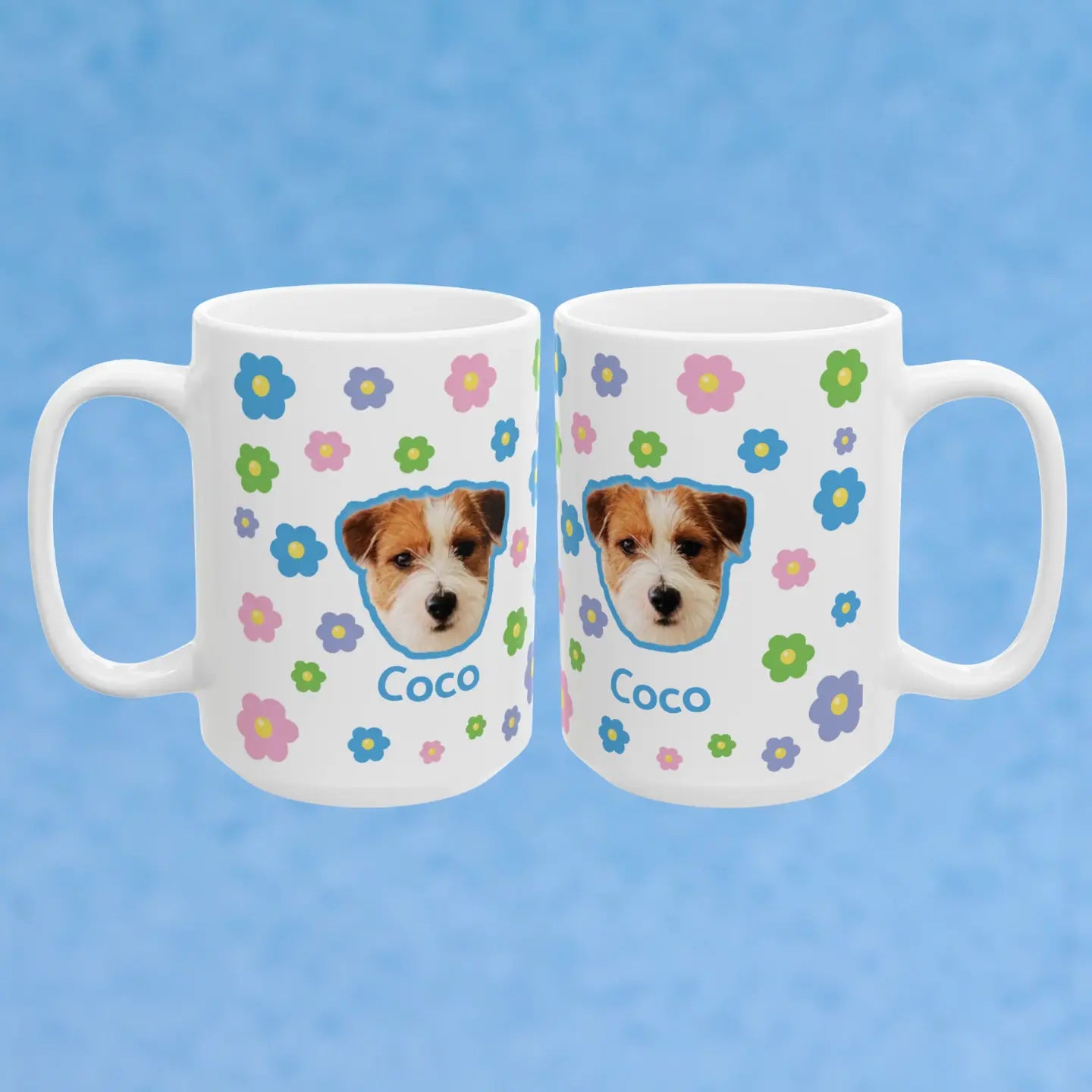 Custom Pet Face Mug Birthday Anniversary