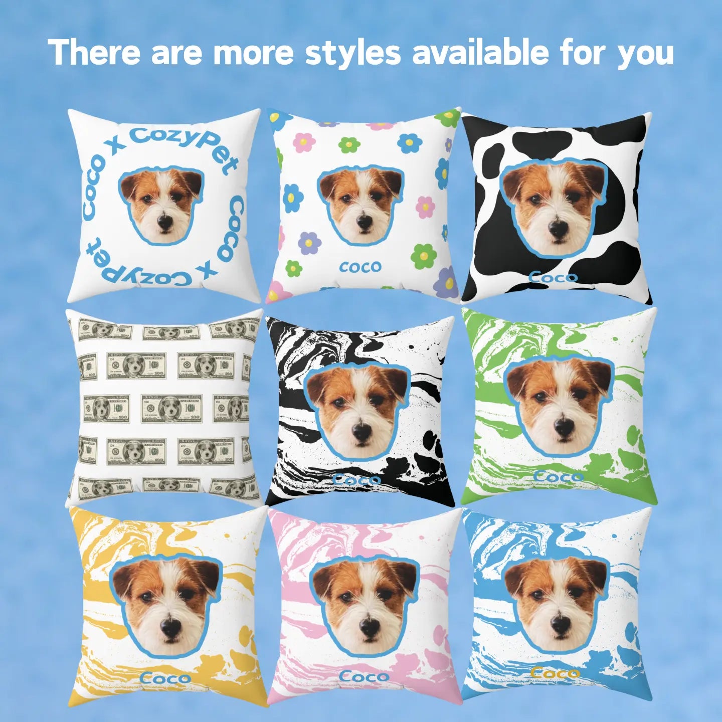 Custom Pet Face Pillow