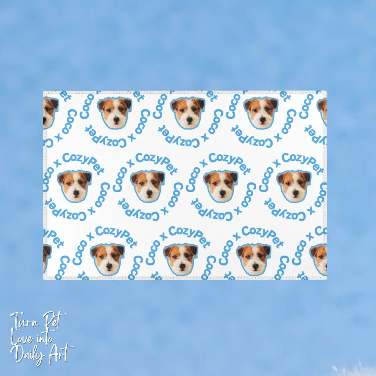Custom Pet Face carpet