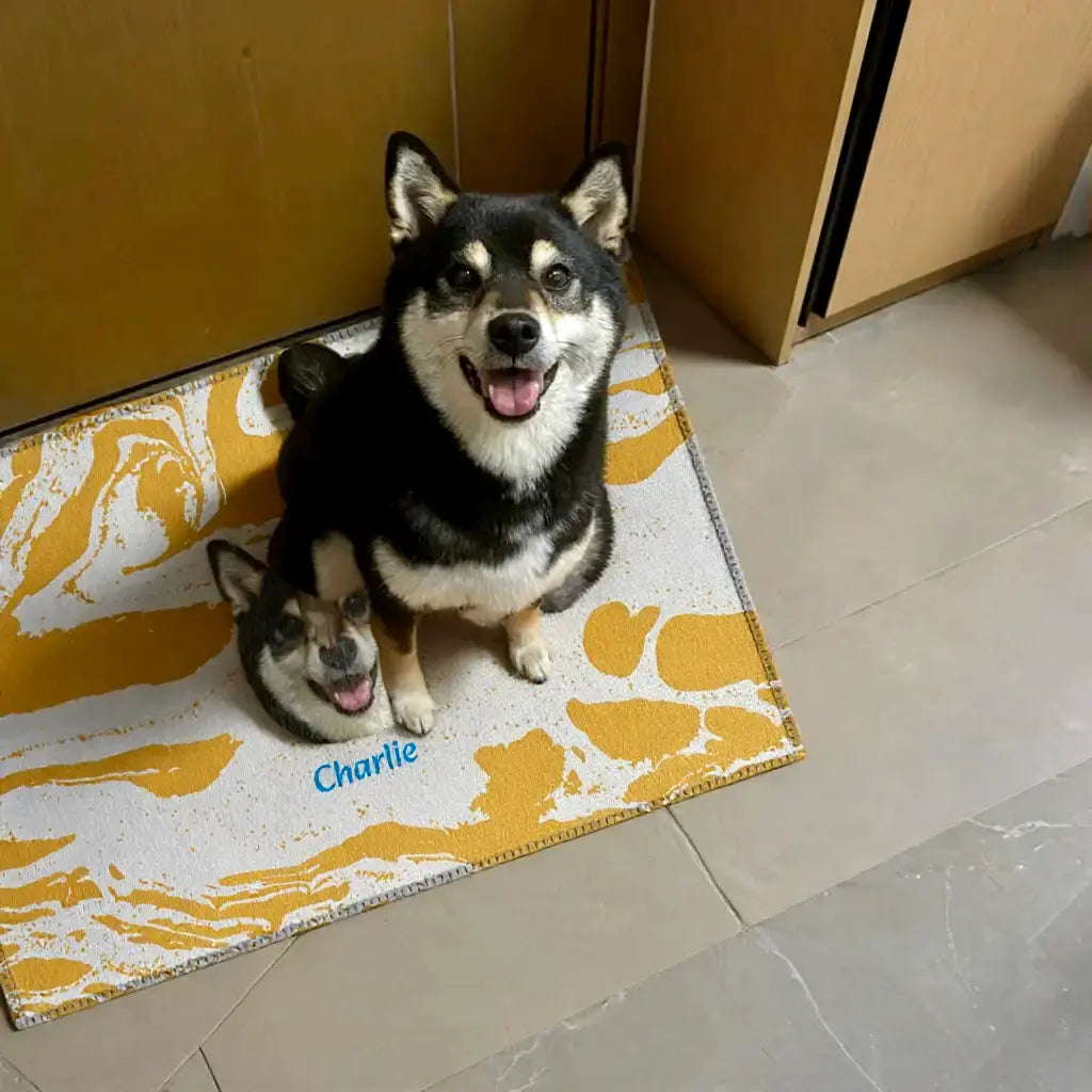 Custom Pet Face carpet