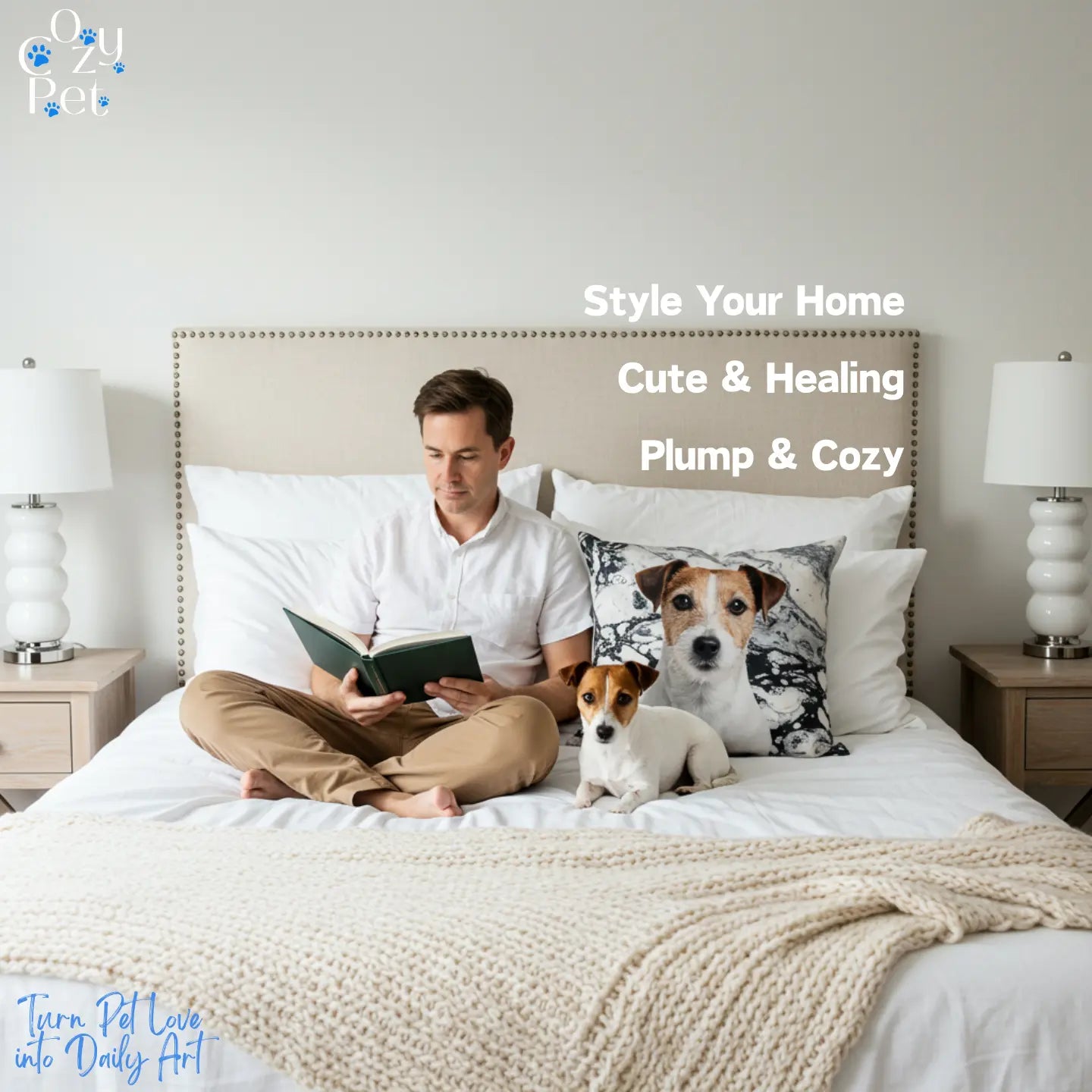 Custom Pet Face Pillow