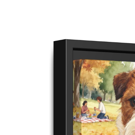 Custom Seasonal Pet Portrait – Spring, Summer, Fall & Winter | Personalized Dog & Cat Art