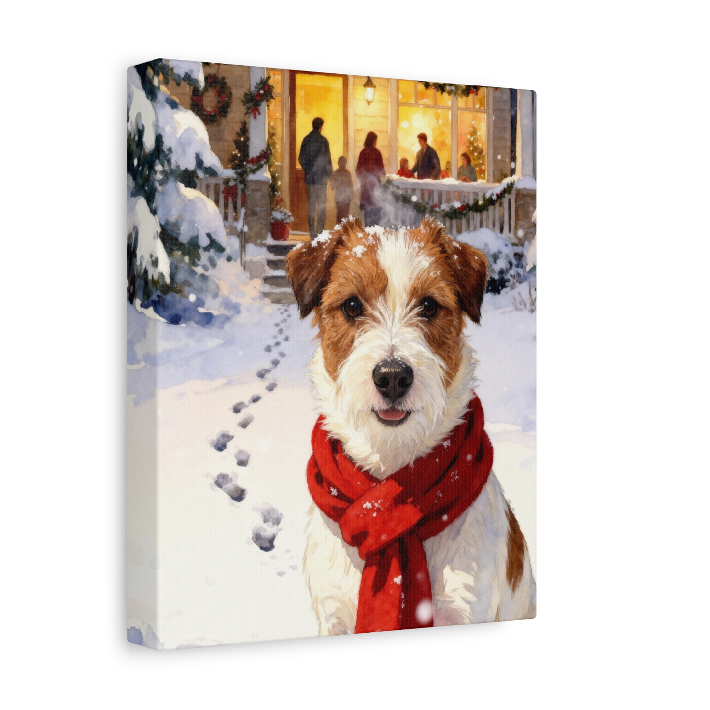 Custom Seasonal Pet Portrait – Spring, Summer, Fall & Winter | Personalized Dog & Cat Art