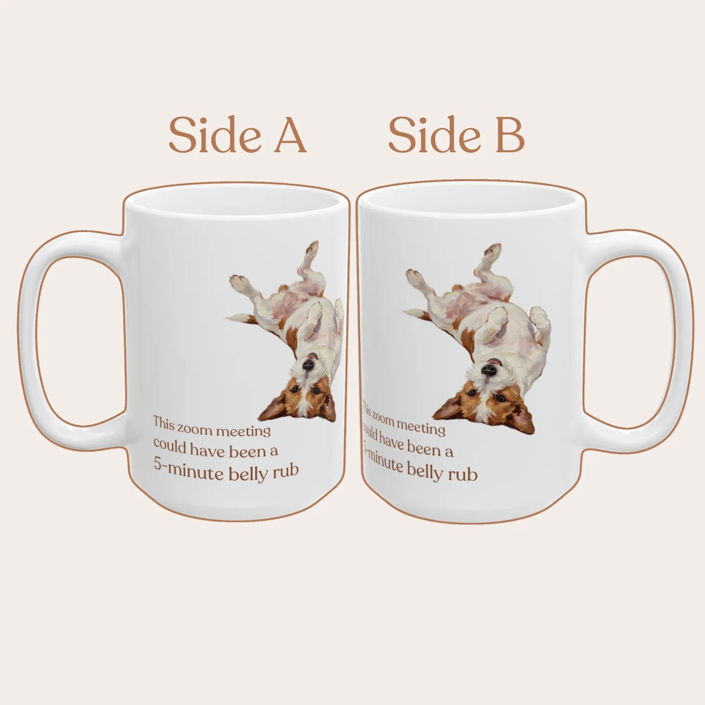 Custom Pet Face Mug Birthday Anniversary Gift 15oz/450ml